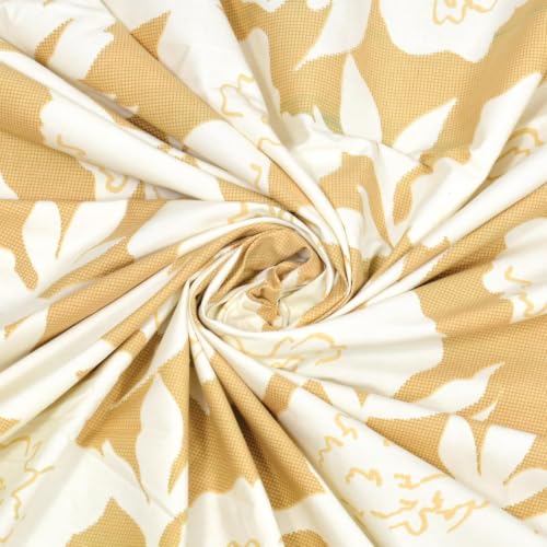 Image of 380 TC Premium Glace Cotton Elastic Fitted Bedsheet King Size with 2 Pillow Covers King Size | Double Bed with All Around Elastic (YELLOWWHITE, Fitted - 72 inchx78 inch King)