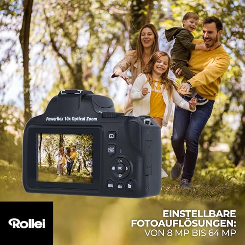 Rollei Powerflex 10X objectif compact avec grand ecran LCD - 7