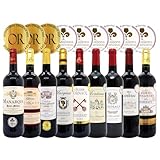 ヴェリタス シニアソムリエ厳選 直輸入 全て金賞ボルドー 辛口 赤ワイン 9本セット ((W0G994SE)) (750mlx9)