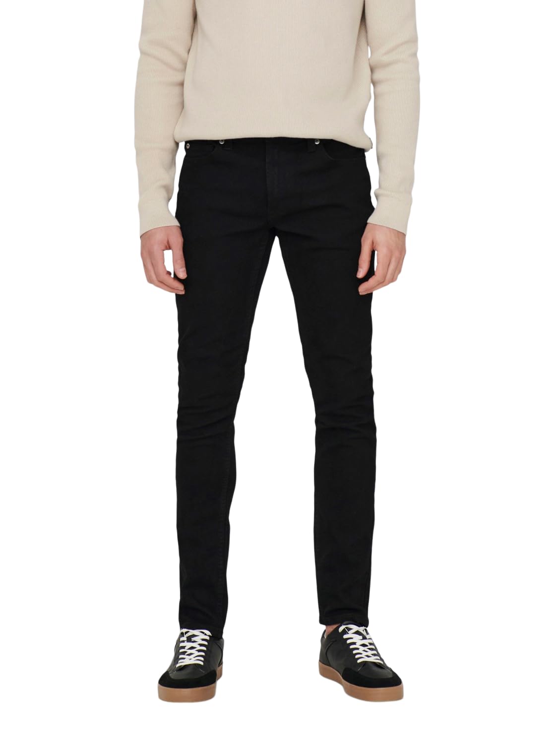 Onsloom Slim Black 4324 Jeans Vd Kot Pantolon Erkek