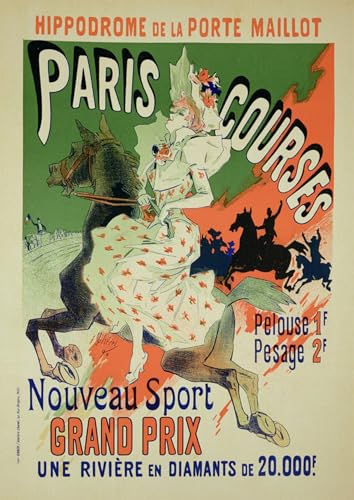 Toile affiche de arts reproduction de tableaux célèbres Jules Cheret
