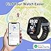 Fitness Tracker Watch for Kids, No APP/Phone Required Pedometer Watches Compatible with Apple Find My, Heart Rate, Sleep Monitor Calories Step Counter Waterproof Gifts for Boys Girls Ages 5-12