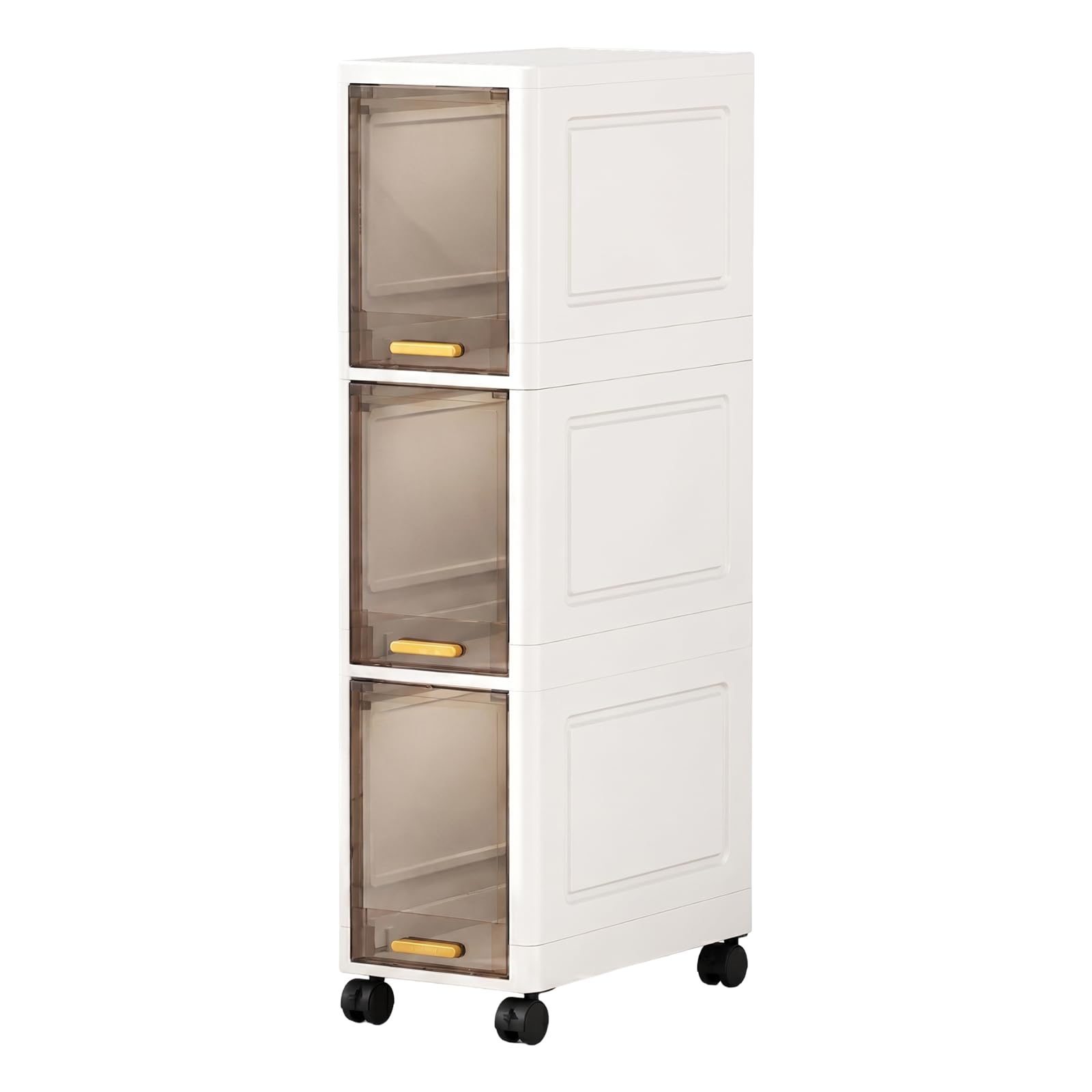 Guiwuiyu 3 Tier Bathroom Storage with Wheels
