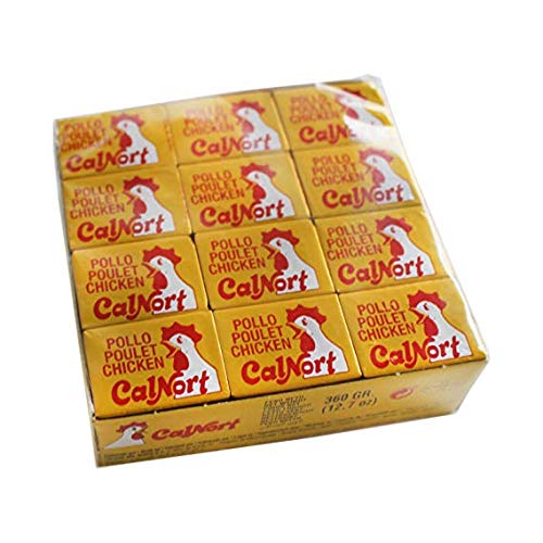 ChefsNeed Calnort Chicken Stock Cubes 360gm,(36 X 10gm) Halal Amazon
