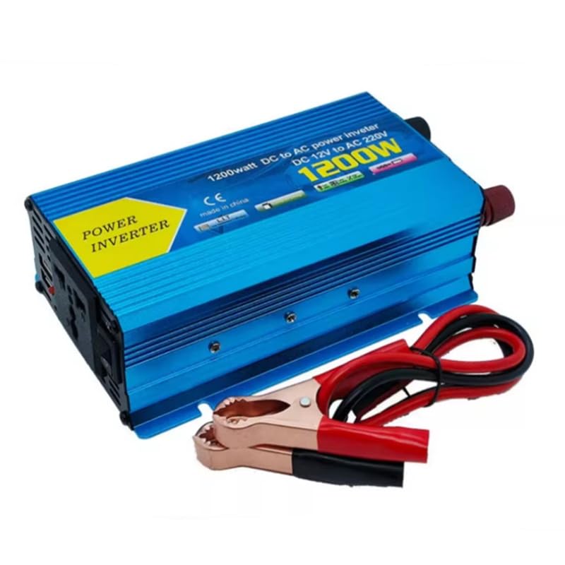 Onduleur de voiture convertisseur de tension et adaptateur allume-cigare portable de voyage