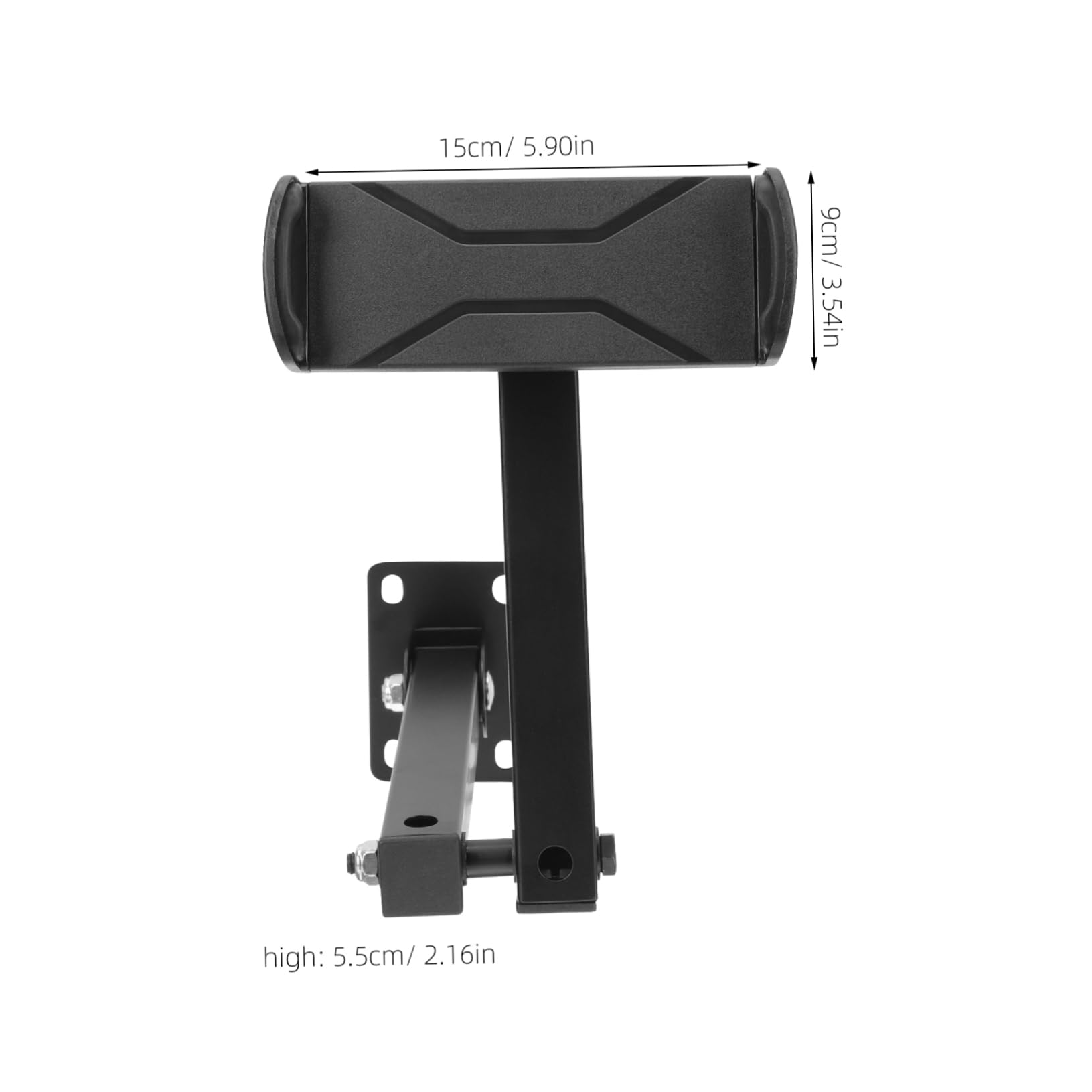 Hemobllo Supporto Da Parete Per Telefono Supporto Per Telefono Senza Forature Design Girevole Per Riporre Cellulare Adatto Per Cucina Ufficio e Soggiorno