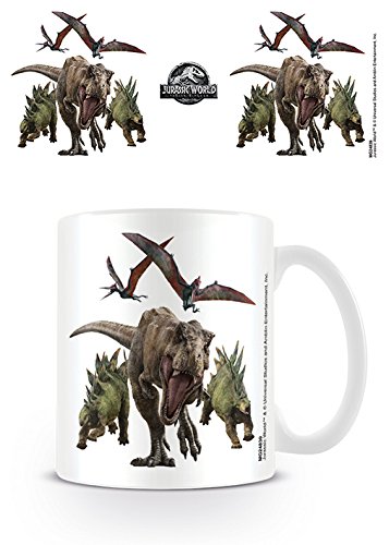 Jurassic World: Fallen Kingdom mg24839 taza cerámica, multicolor