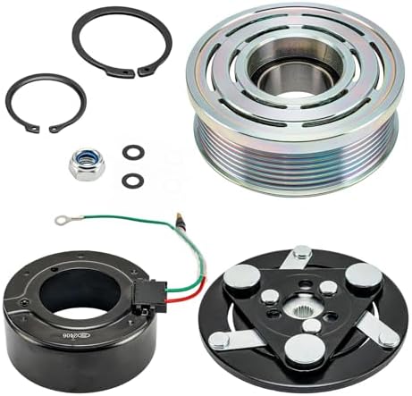 Amazon.com: KAX AC Compressor Clutch,AC Compressor Clutch Kit Pulley ...