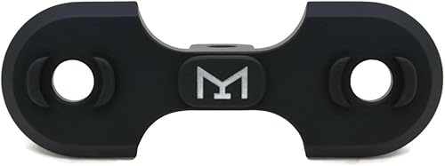 Miniatura 8 de STNGR USA M-Lok - Soporte adaptador para bípode, fabricado con orgullo en Estados Unidos, incluye 2 tuercas en T y 2 tornillos