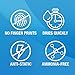 MiracleWipes for Electronics Cleaning - Screen Wipes Designed for TV, Phones, Monitors and More - Includes Microfiber Towel - (30 Count)