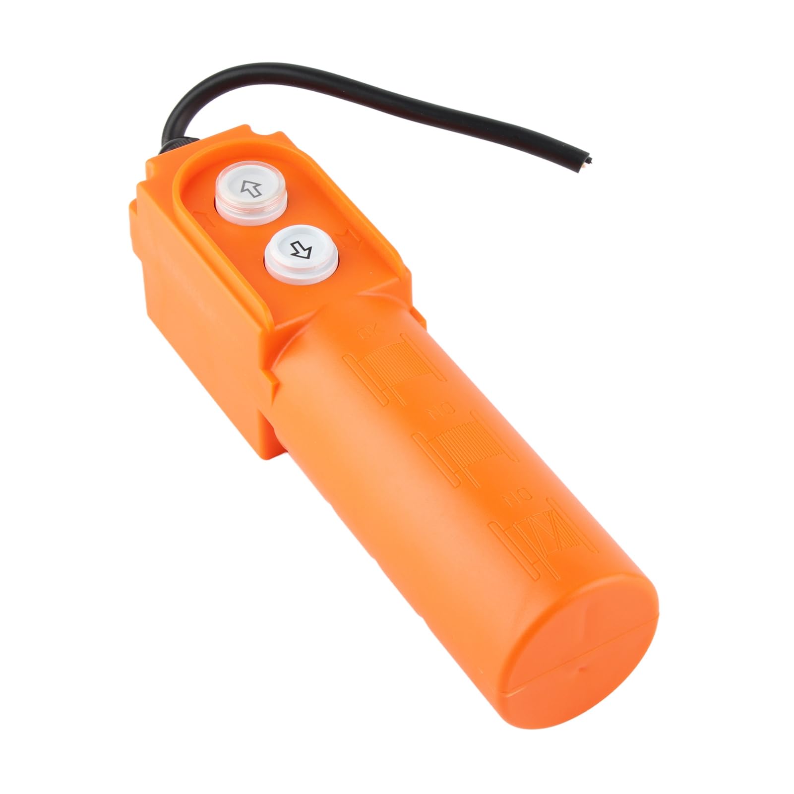 Interrupteur Etanche à Bouton-poussoir Suspendu de Palan de Commande Jaune pour Grue COB-61DR + Condensateur 220-380V 30uF