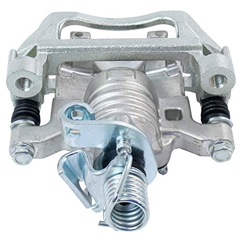 Image of TRQ Front and Rear Brake Caliper Set Zinc Coated Brackets Compatible with 2005-2009 Buick LaCrosse 2005-2008 Pontiac Grand Prix