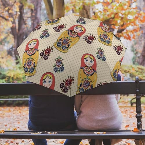 Parapluie automatique compact pour rester au sec en déplacement