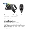 125A Replacement Connector for CCS Combo 2 Fast Charger, CCS2 DC Charging Plug,1000 VDC, Without Cable