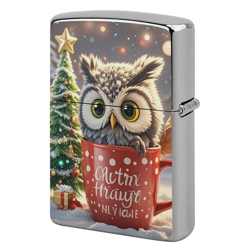 Coque de rechange pour briquet en métal robuste de style vintage antique