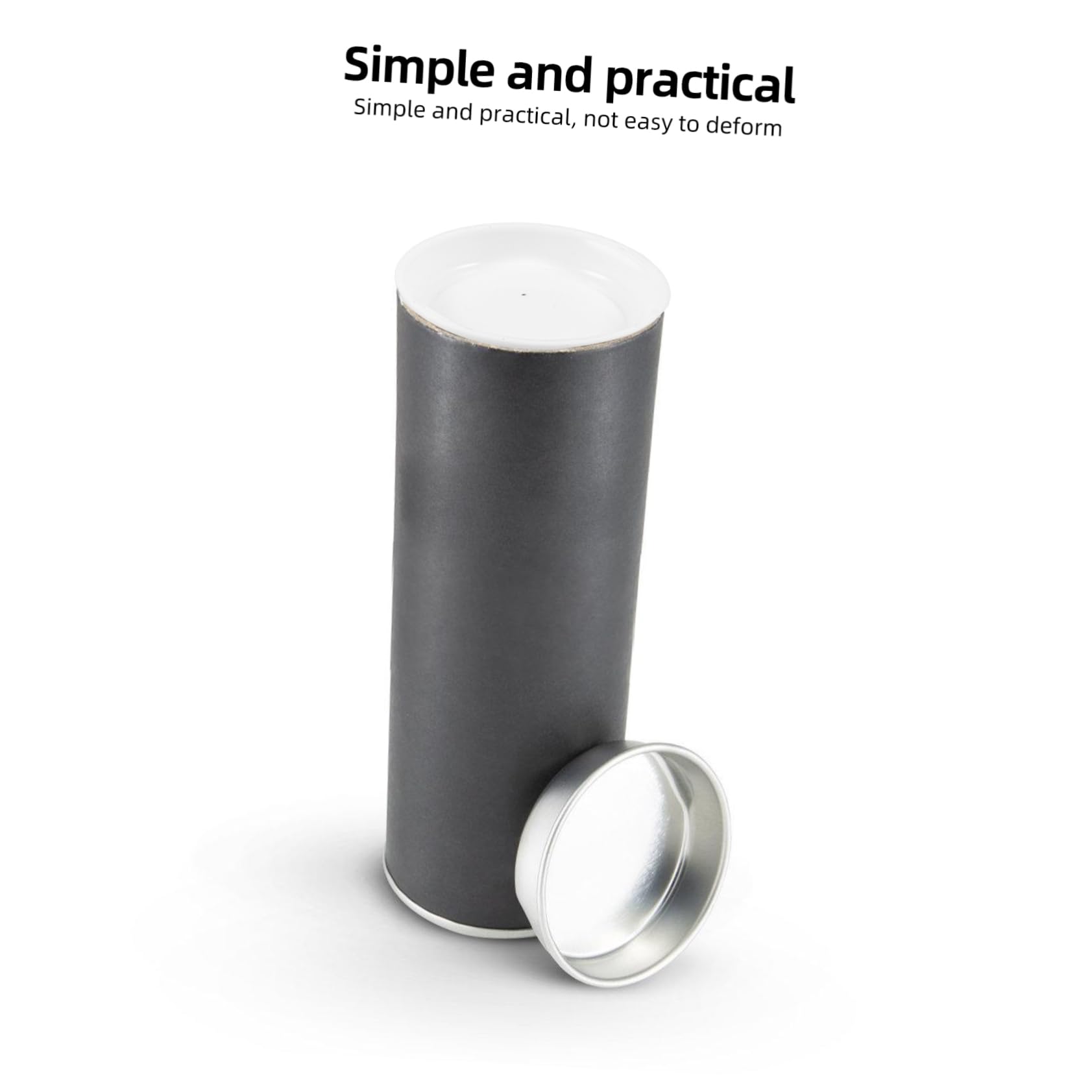 STOBOK 50pièces Embouts Rond Pour Tubes Carton Bouchons De Fin Universels Pour Envoi De Documents Et Stockage