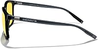 Vista 26 de MERRY'S S8286 Lentes de sol polarizados de aluminio, unisex, estilo de época, para hombres y mujeres 0c03 Marco negro/lente de espejo verde/patillas