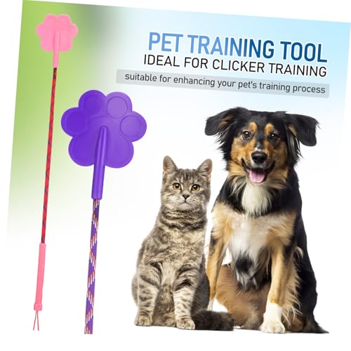 Using the Cute Paw Shape Dog Trainer Clicker