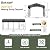 BETISEF 12x20 FT Metal Heavy Duty Carport, Upgraded Car Ports Canopy with Reinforced Frame and All Weather Protection Galvanized Steel, Garage Shelter kit for Boat, Car, Tractor and Truck
