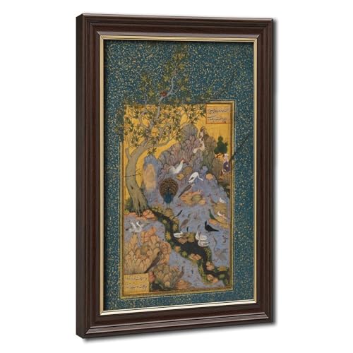 Affiches sur toile Concourse of The Birds Habiballah of Sava cadre à suspendre 20x30 cm