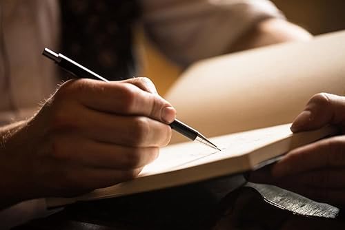 Miniatura 4 de Derwent Lápices mecánicos 0.7, Juego de recarga de barril de metal, Precisión, HB (2302431)