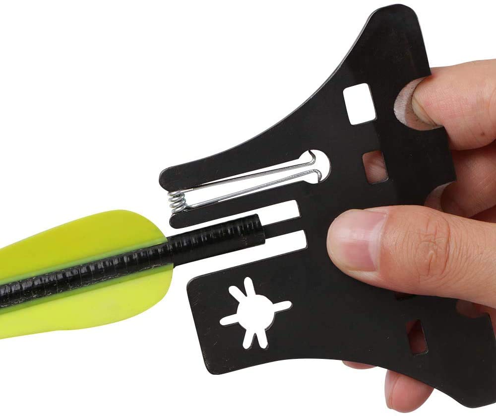 DEEPOWER Broadhead Wrench Nock Adjustment Multi Arrow Shaft Tool Arrow Vanes Fletchings Remover?Bow Hunting Target Archery Shooting Tool