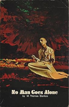 Paperback No man goes alone Book