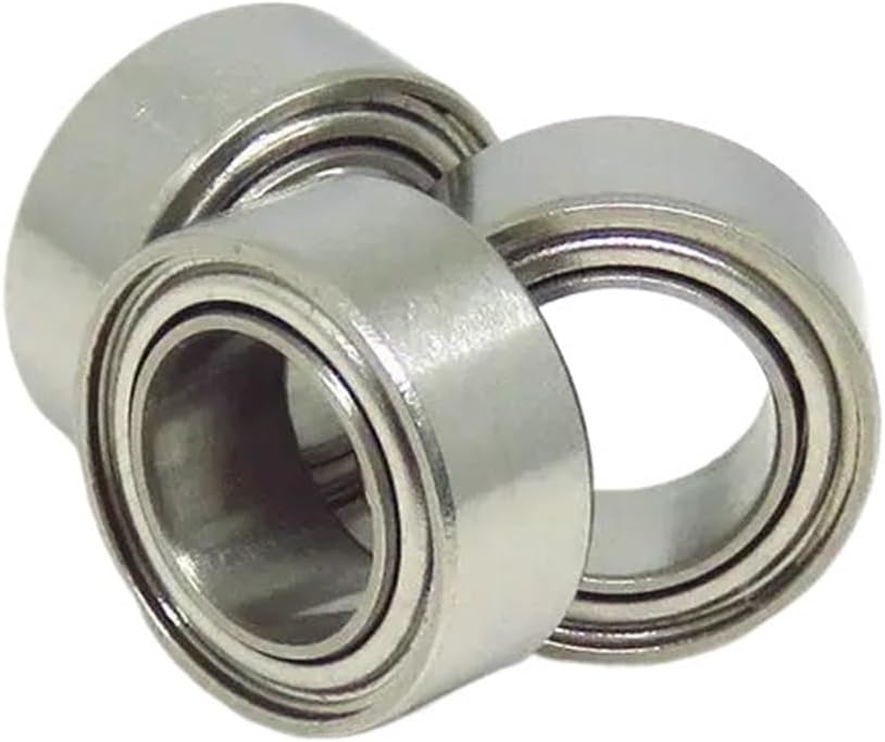 10pcs SR156 ZZ 4.763x7.938x3.175mm Hybrid Bearing SR156Z SR156C ABEC-7 3/16"x5/16"x1/8" Miniature RC Car and Reel Ceramic Bearing