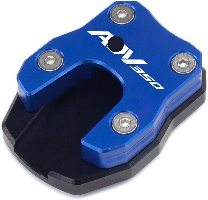 motorcycle Foot Plate Pad For ADV350 ADV 350 2022 2023 Motorcycle Accessories Side Stand Enlarger Plate Kickstand Side Support Pad Plate Extension