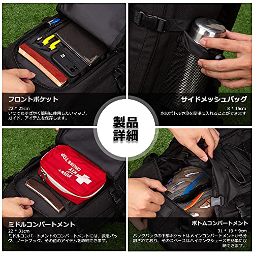 Mardingtop ミリタリー バックパック 28L タクティカル バッ