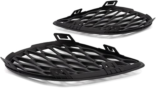 Miniatura 8 de KarParts360 Para Dodge Charger - Cubierta de luz antiniebla 2015 2016 2017 para lado del conductor y del pasajero, plástico, con pala de capó, negro