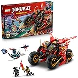 LEGO NINJAGO Ninja Combat Vehicle - 3 in 1 Building Toy - Dragons Rising Play Set for Boys & Girls, Ages 8+ - Model Building Kit for Kids W/6 Ninja Toy Minifigures - Gift Idea for Birthdays - 71844