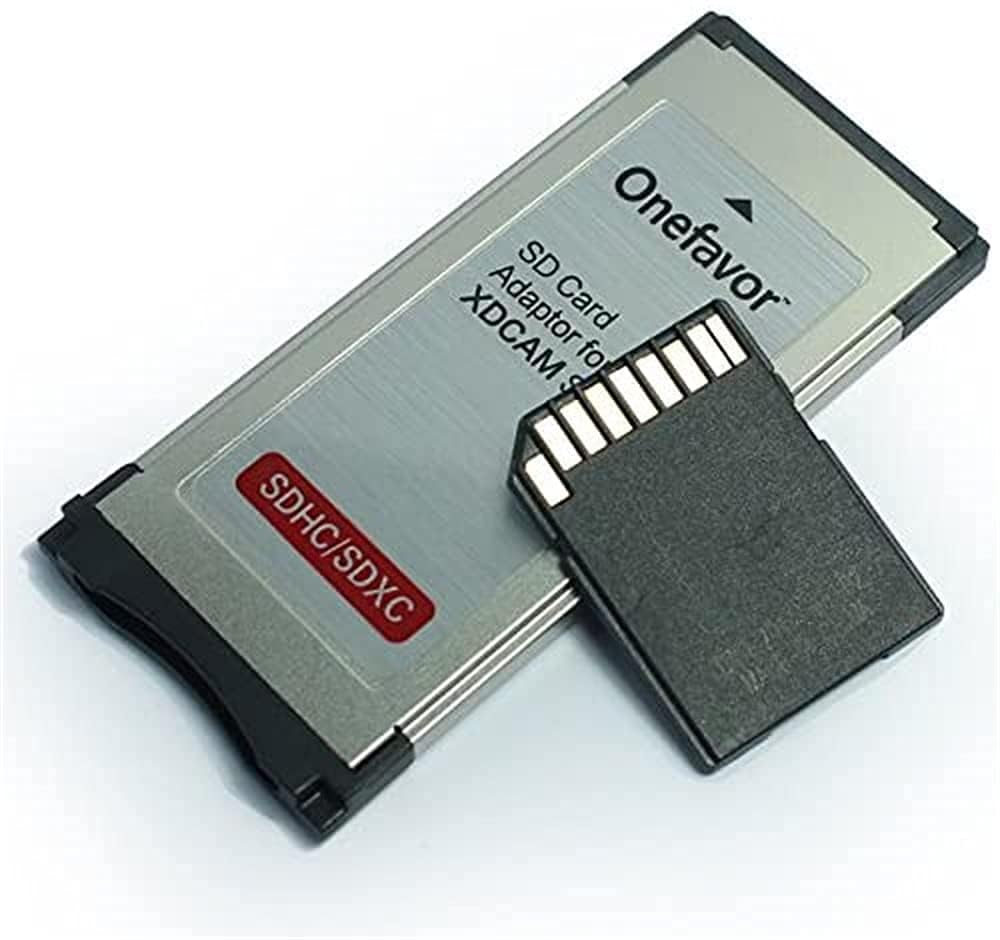 SXS Adaptateur de carte mémoire SD SDHC SDXC vers adaptateur SXS pour Sony EX1R EX280