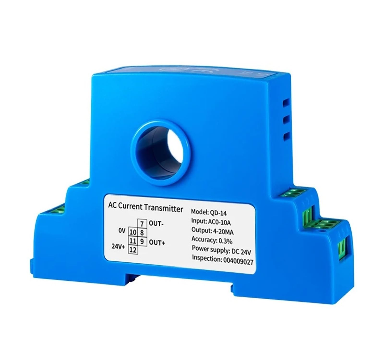 Transmisor de Corriente con Orificio de 4 mm QD-14 DC24V