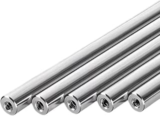 HOME精密线性轴(带两端内螺纹)-M6/M8/M10/M12 镀铬导杆(M10(M5 螺纹),200mm)