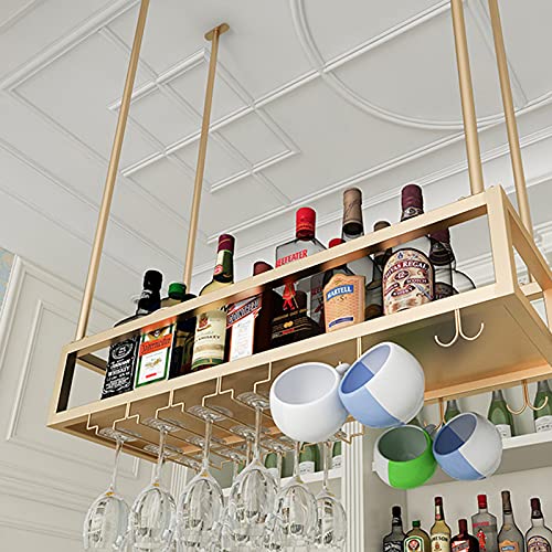 Étagères flottantes en métal pour bar de salon convivial - 5