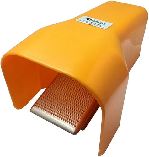 Interstate Pneumatics VFP440CL Válvula de control de aire con pedal de 2 posiciones y 3 puertos con cerradura y protector