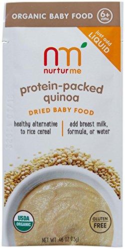 NurturMe Stage 2 Baby Cereal - Protein-Packed Quinoa - 0.81 oz - 8 pk - //coolthings.us