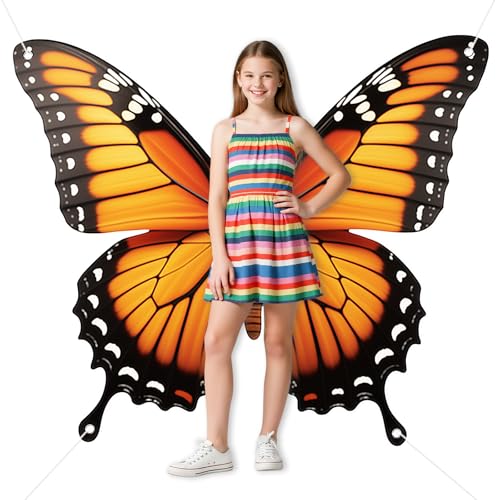 Large Butterfly Wings Backdrop Decorations Gold Butterfly Hanging...