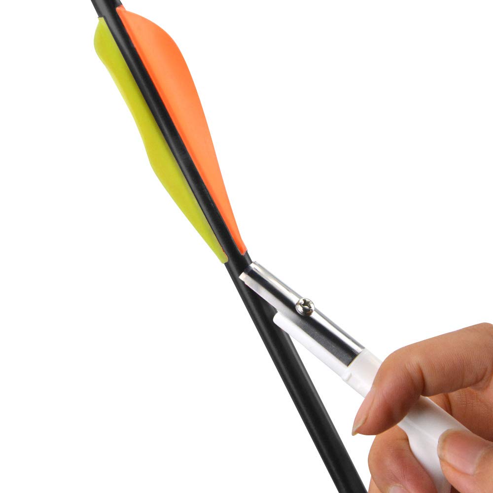 Tir à l'arc Outil de Démolition de Plumes en Plastique Flèche Plume Décapant Grattoir Fletching Retrait Outil DIY flèche Accessoire