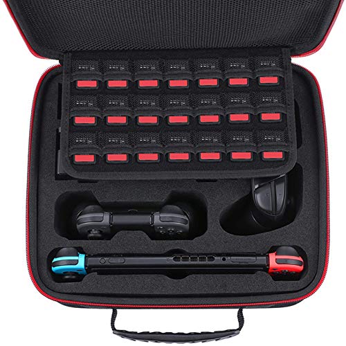 Bolsa para Nintendo Switch, bolsa de alça para switch, interruptor de material de eva espessa para c