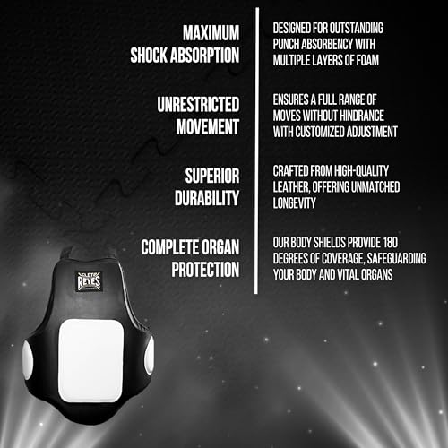 CLETO REYES Boxing Body Protector, Protective Gear for Coaches of Boxing, MMA, Muay Thai, Kickboxing Pad Torso Shield Armor - Thumbnail 3