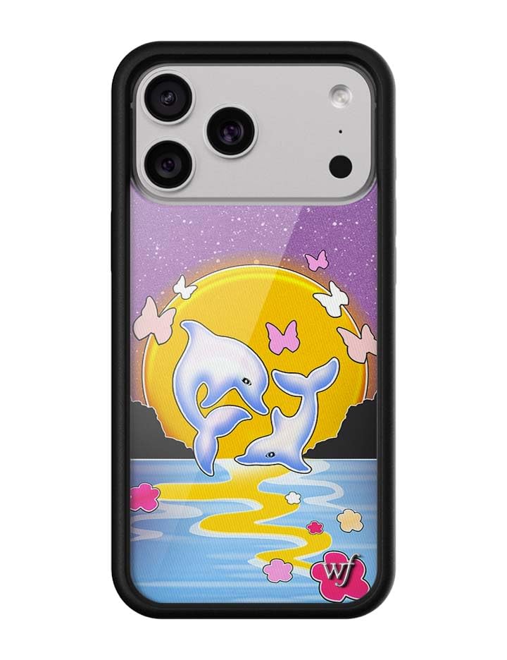 Image of Wildflower Cases - iPhone 17 Pro Max Compatible - Dolphin Sunset