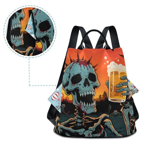 Fashion backpack for travel trendy backpack for women waterproof for Daily College Shopping with Pom-pom keychain4