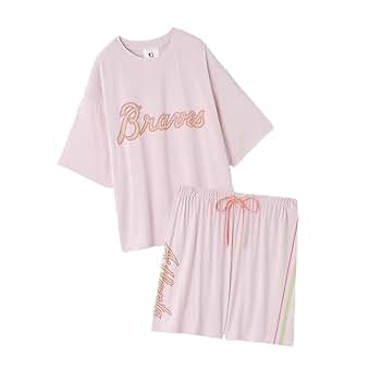新品　SNIDEL  ルームウエア　セットアップ　花柄　ピンク　夏 セール】【接触冷感】カットセットアップ（ルームウェア