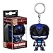 Funko Pop Keychain: Power Rangers Blue Ranger Toy Figure,Multi