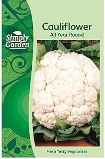 Simply Garden Cauliflower All Year Round Fresh Vegetable Seeds Grow Your Own Garden