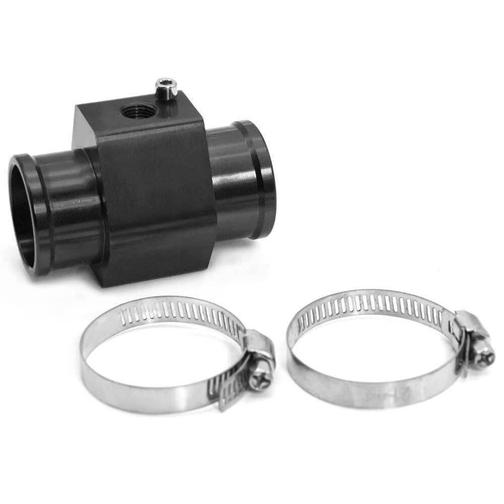 Sensor 26 28 30 32 34 36 38 40mm Water Temp Gauge Radiator Temperature Joint Pipe Sensor Hose Adapter Aluminium for Car Truck Gauges