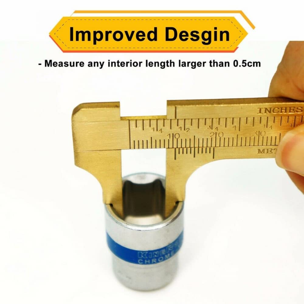 Brass Vernier Caliper - Precision Measuring Tool -4