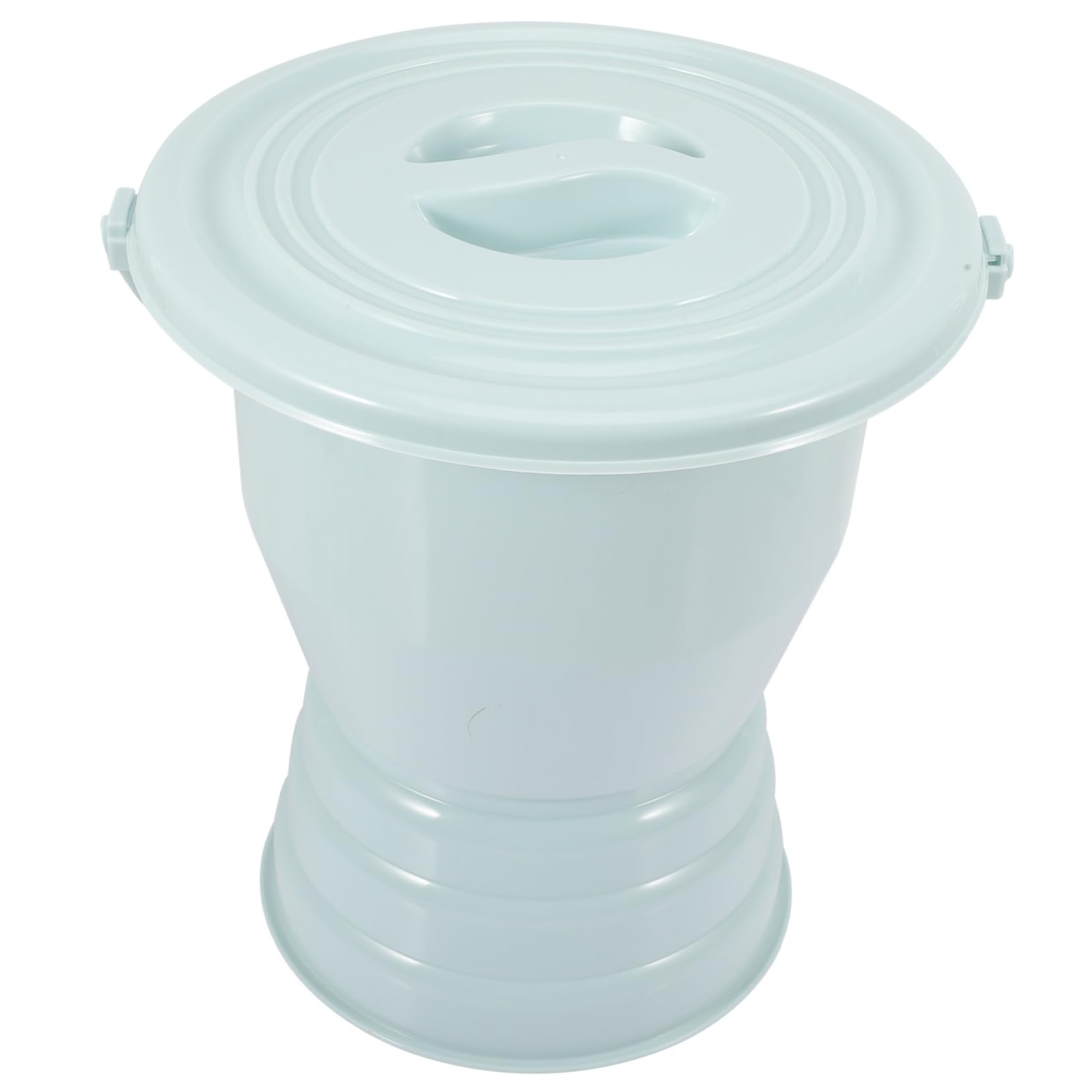 KOMBIUDA Thickened Plastic Urinal Pot Multi-Function Spittoon Lid for Elderly Disabled Kids Indoor Night Urine Pot